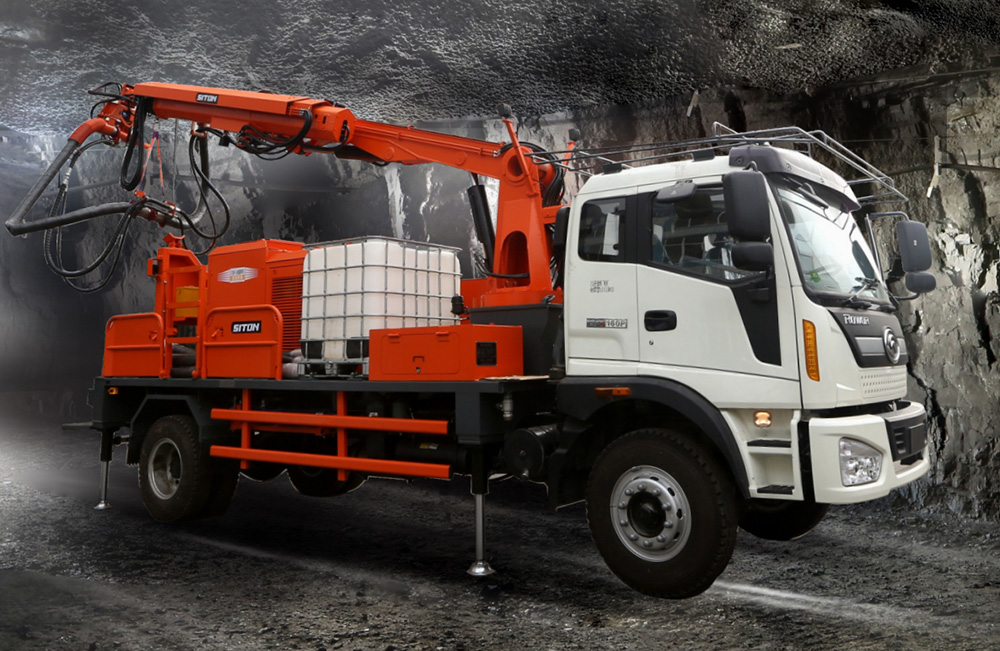 CSP30車(chē)載式濕噴臺(tái)車(chē)